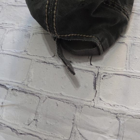 KBETOS VINTAGE Distressed Happy Camper, Wild and Free Patch Baseball Cap - Picture 5 of 7